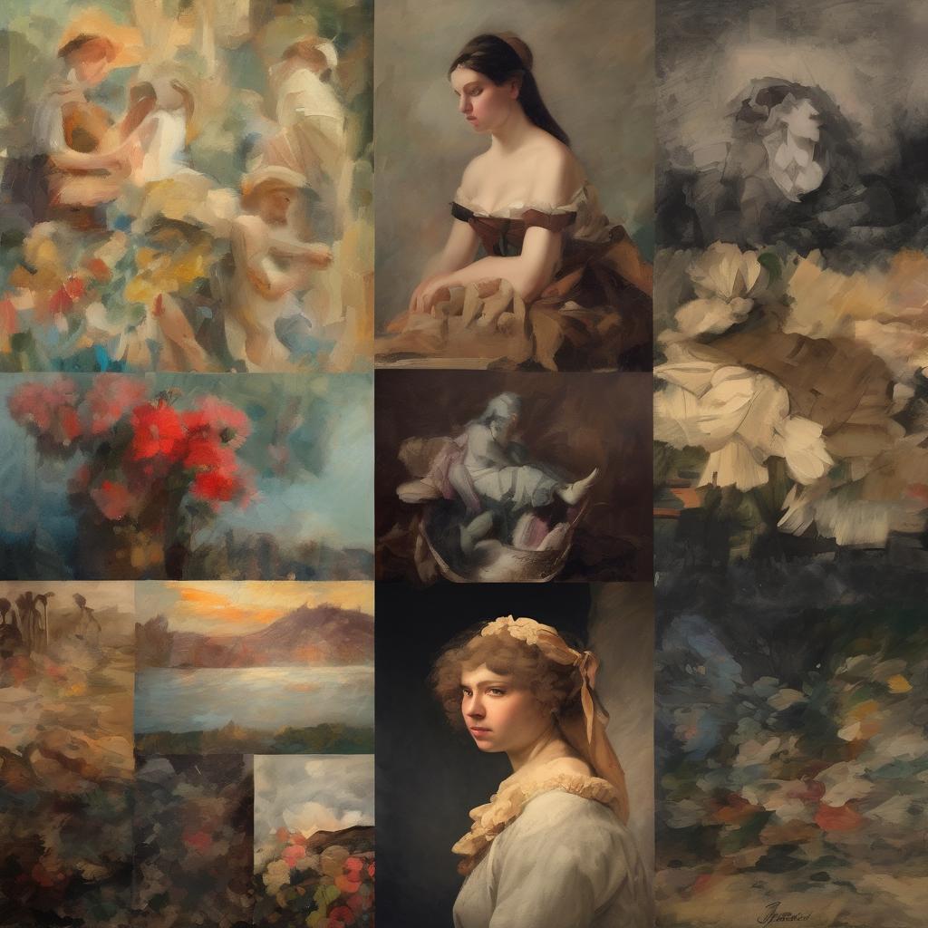 Ο στιλ και η τεχνική του καλλιτέχνη Joseph PARROCEL